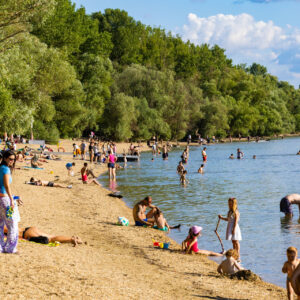 Dunakeszi Duna Szabadstrand, Borsétány