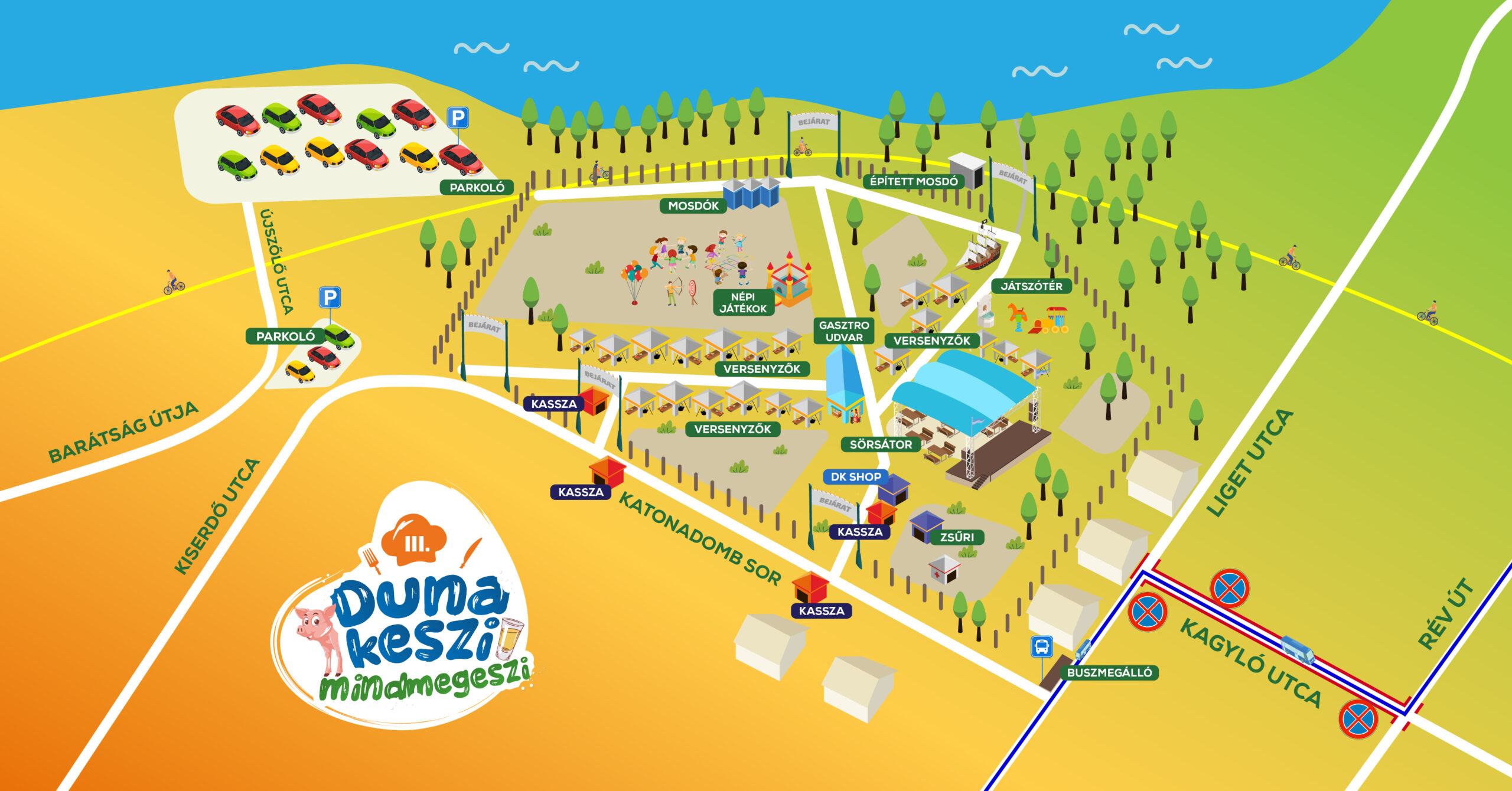 Térkép Dunakeszi Mindmegeszi 2025